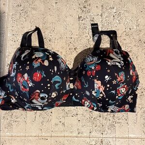 Torrid Plunge Push Up Bra Tattoo Print